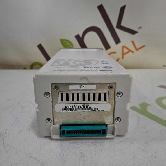 GE Healthcare TRAM 451M Multiparameter Module - Masimo SpO2