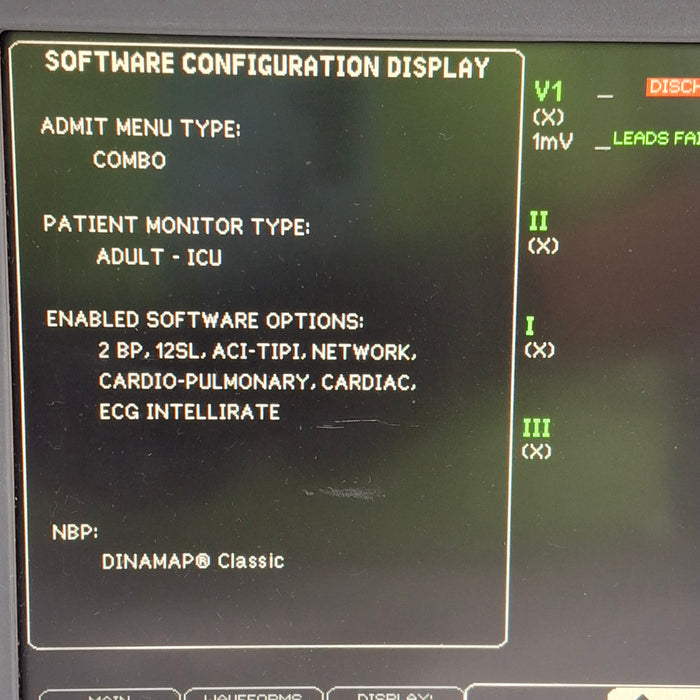GE Healthcare Dash 4000 - GE/Nellcor SpO2 Patient Monitor