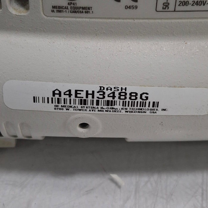 GE Healthcare Dash 4000 - GE/Nellcor SpO2 Patient Monitor