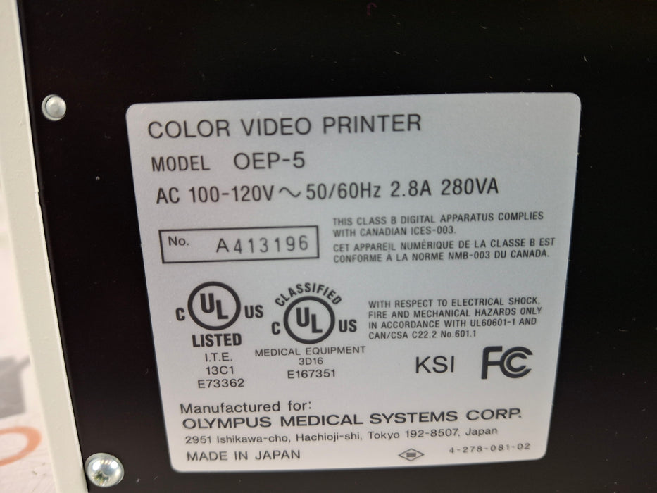 Olympus OEP-5 Color Video Printer