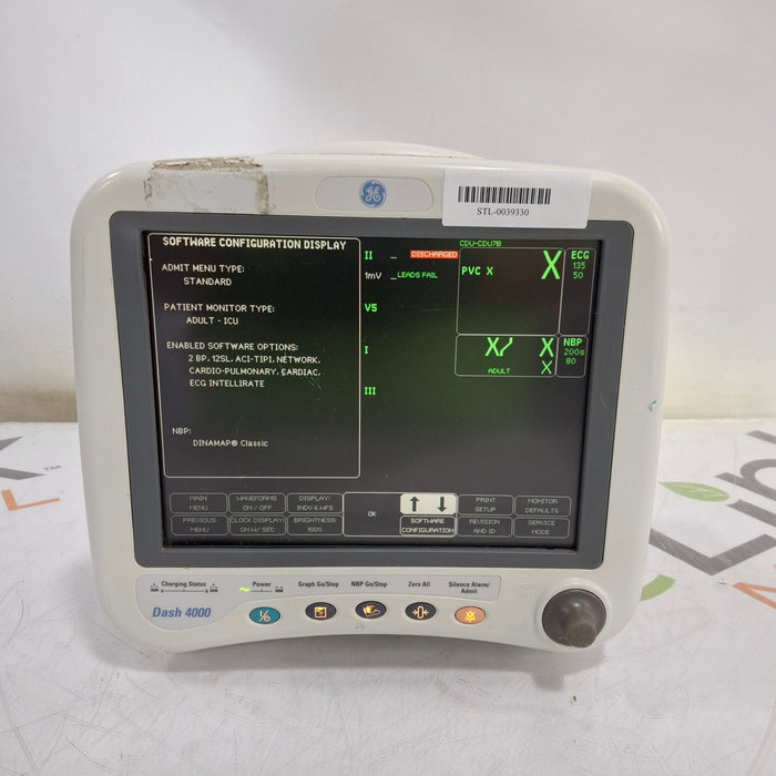 GE Healthcare GE Healthcare Dash 4000 - GE/Nellcor SpO2 Patient Monitor Patient Monitors reLink Medical