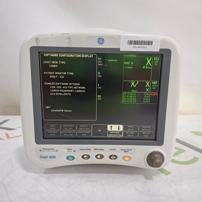 GE Healthcare GE Healthcare Dash 4000 - GE/Nellcor SpO2 Patient Monitor Patient Monitors reLink Medical