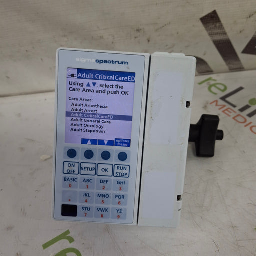 Baxter Baxter Sigma Spectrum 8.01.00 w/o Battery Infusion Pump Infusion Pump reLink Medical