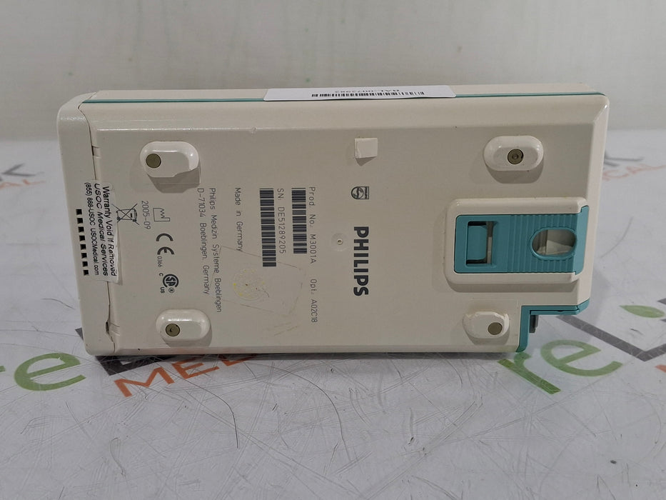 Philips Philips M3001A-A02C18 OxiMax SpO2, NIBP, 12 lead ECG, Temp, IBP MMS Module Patient Monitors reLink Medical