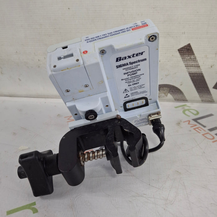 Baxter Baxter Sigma Spectrum 8.00.05 w/o Battery Infusion Pump Infusion Pump reLink Medical