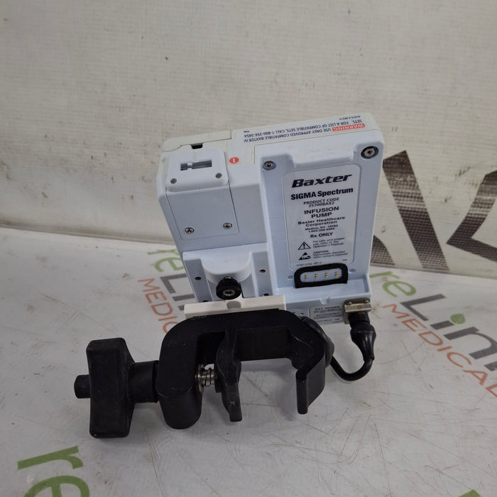 Baxter Baxter Sigma Spectrum 8.00.03 w/o Battery Infusion Pump Infusion Pump reLink Medical
