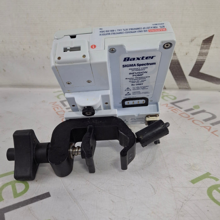 Baxter Baxter Sigma Spectrum 8.00.03 w/o Battery Infusion Pump Infusion Pump reLink Medical