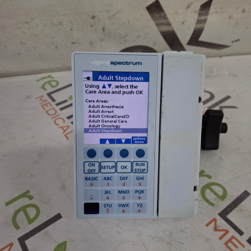 Baxter Baxter Sigma Spectrum 8.01.00 w/o Battery Infusion Pump Infusion Pump reLink Medical