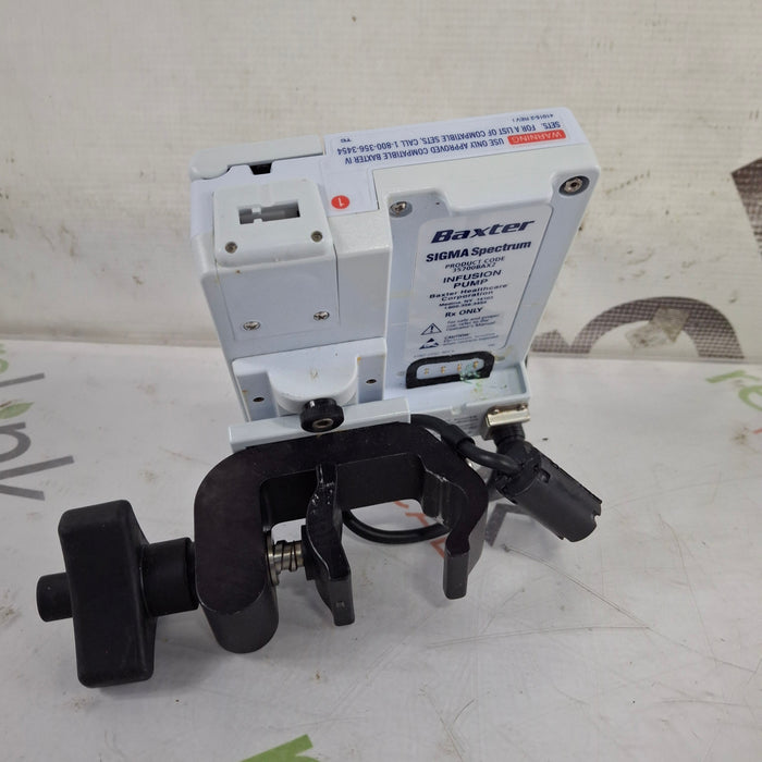 Baxter Baxter Sigma Spectrum 8.01.00 w/o Battery Infusion Pump Infusion Pump reLink Medical