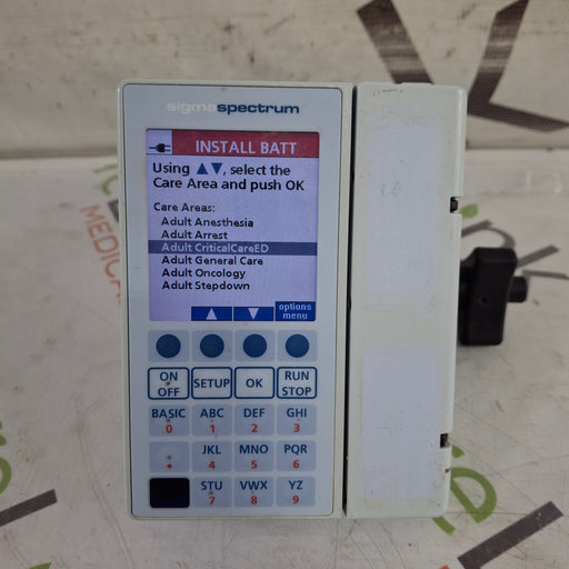 Baxter Baxter Sigma Spectrum 8.00.04 w/o Battery Infusion Pump Infusion Pump reLink Medical