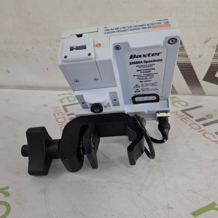 Baxter Baxter Sigma Spectrum 8.00.04 w/o Battery Infusion Pump Infusion Pump reLink Medical