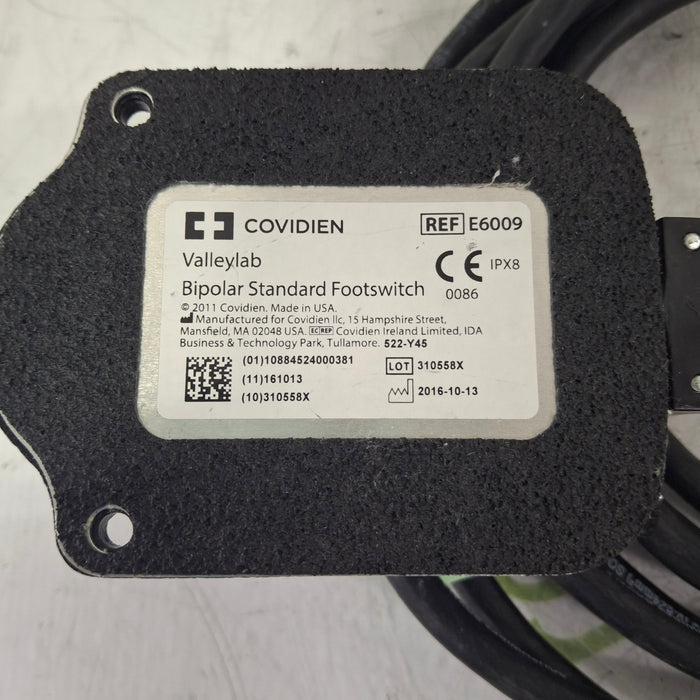 Valleylab Valleylab E6009 BiPolar Footswitch Electrosurgical Units reLink Medical