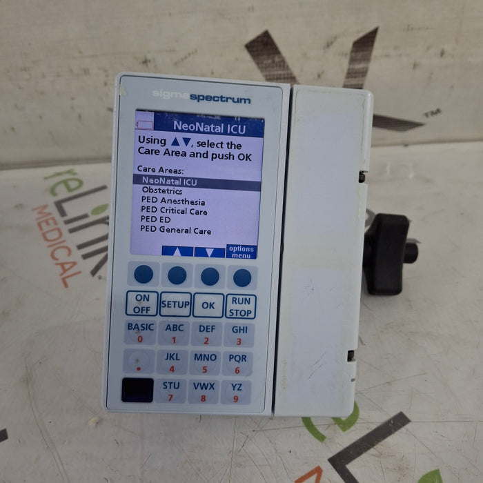 Baxter Baxter Sigma Spectrum 8.01.00 w/o Battery Infusion Pump Infusion Pump reLink Medical