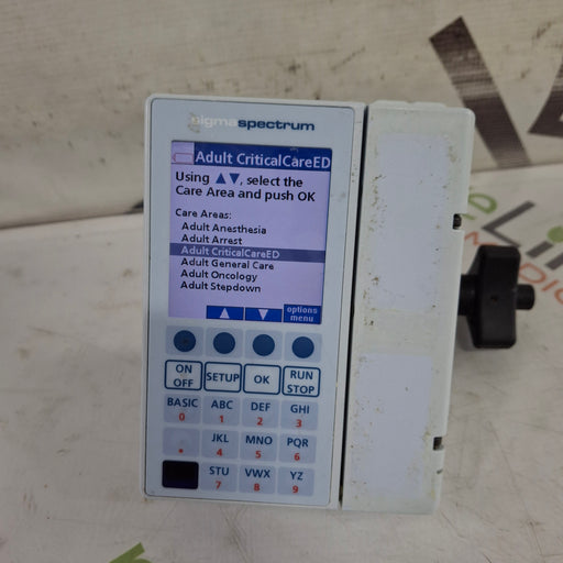 Baxter Baxter Sigma Spectrum 8.00.03 w/o Battery Infusion Pump Infusion Pump reLink Medical