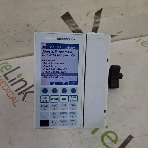 Baxter Baxter Sigma Spectrum 8.00.05 w/o Battery Infusion Pump Infusion Pump reLink Medical