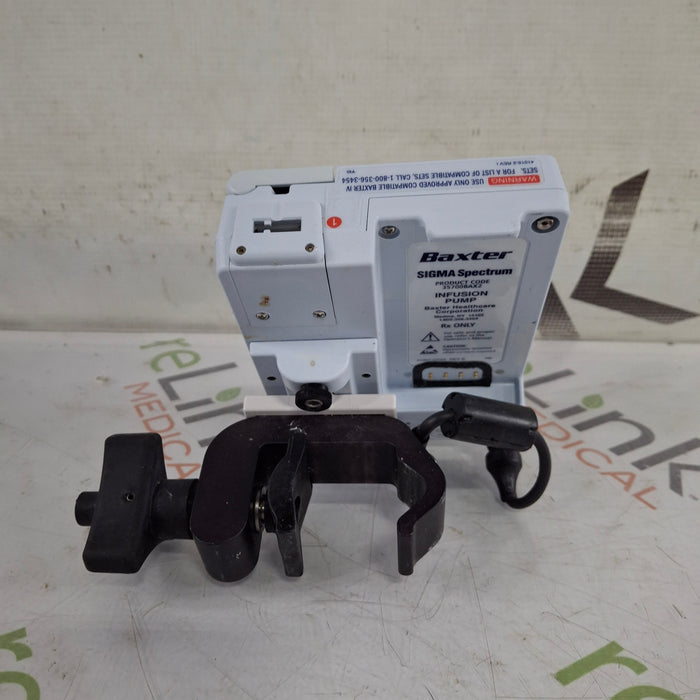 Baxter Baxter Sigma Spectrum 8.01.00 w/o Battery Infusion Pump Infusion Pump reLink Medical