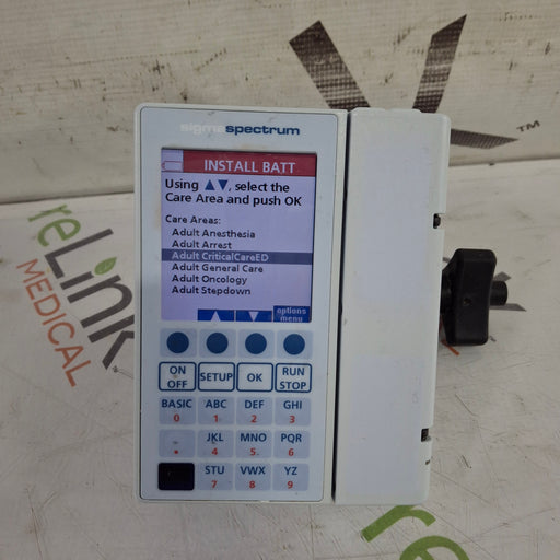 Baxter Baxter Sigma Spectrum 8.00.04 w/o Battery Infusion Pump Infusion Pump reLink Medical