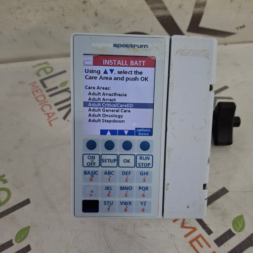 Baxter Baxter Sigma Spectrum 8.00.05 w/o Battery Infusion Pump Infusion Pump reLink Medical