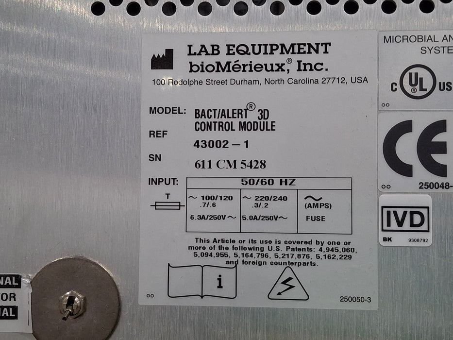 BioMerieux BioMerieux BacT/Alert 3D Microbial Analyzing System Clinical Lab reLink Medical