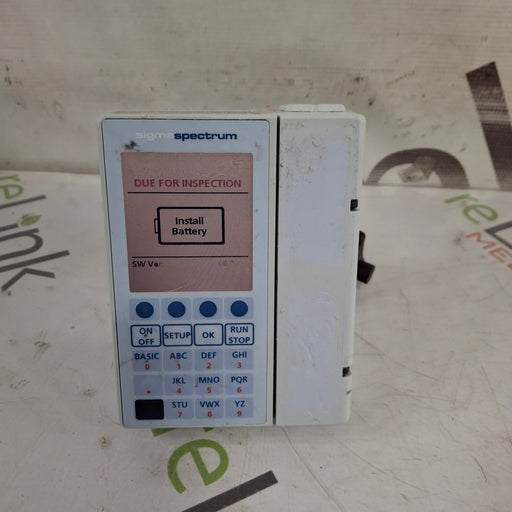 Baxter Baxter Sigma Spectrum 8.00.03 w/o Battery Infusion Pump Infusion Pump reLink Medical