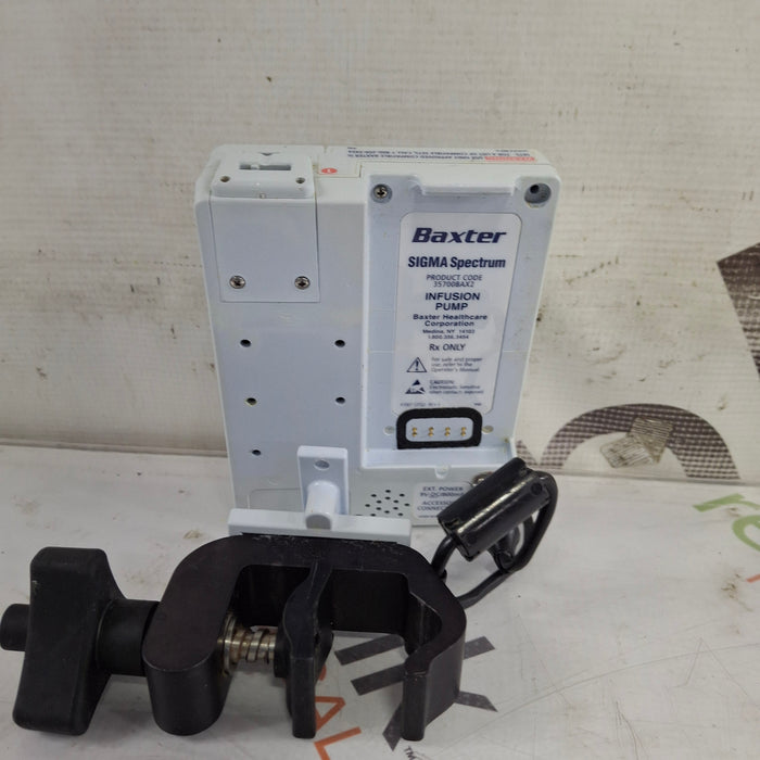 Baxter Baxter Sigma Spectrum 8.00.03 w/o Battery Infusion Pump Infusion Pump reLink Medical