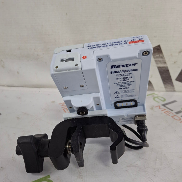 Baxter Baxter Sigma Spectrum 8.01.00 w/o Battery Infusion Pump Infusion Pump reLink Medical