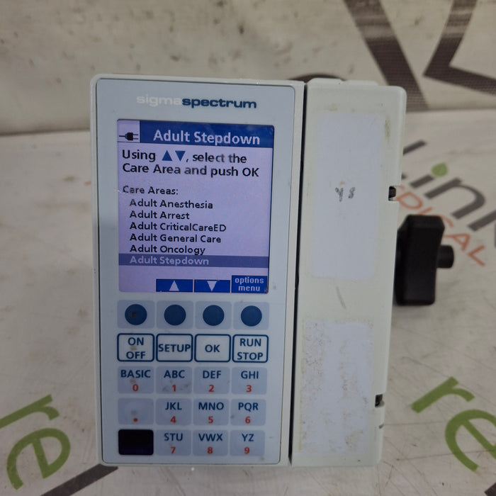 Baxter Baxter Sigma Spectrum 8.00.03 w/o Battery Infusion Pump Infusion Pump reLink Medical