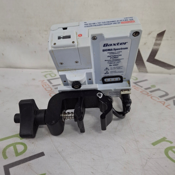 Baxter Baxter Sigma Spectrum 8.00.03 w/o Battery Infusion Pump Infusion Pump reLink Medical