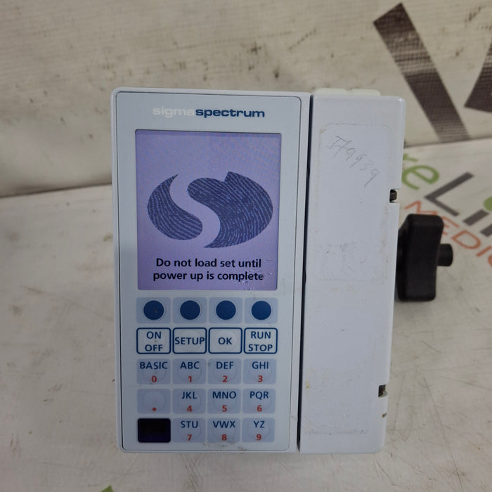 Baxter Baxter Sigma Spectrum 8.00.05 w/o Battery Infusion Pump Infusion Pump reLink Medical