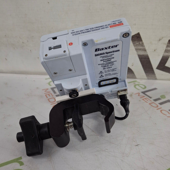 Baxter Baxter Sigma Spectrum 8.01.00 w/o Battery Infusion Pump Infusion Pump reLink Medical