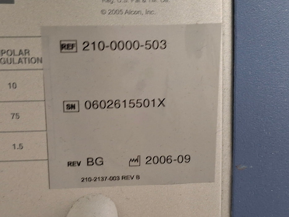 Alcon Laboratories Inc Alcon Laboratories Inc Infiniti w/ Ozil Phacoemulsifier Ophthalmology reLink Medical