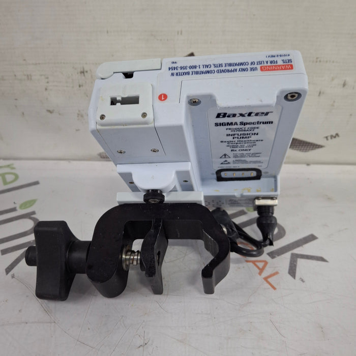 Baxter Sigma Spectrum 8.00.04 w/o Battery Infusion Pump