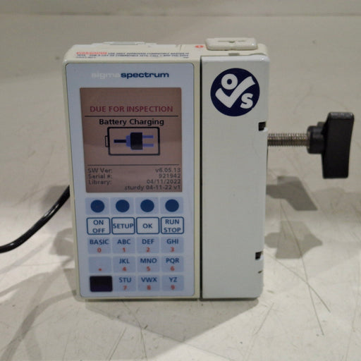 Baxter Baxter Sigma Spectrum 6.05.13 without Battery Infusion Pump Infusion Pump reLink Medical
