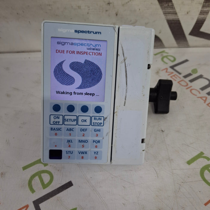 Baxter Baxter Sigma Spectrum 8.01.00 w/o Battery Infusion Pump Infusion Pump reLink Medical