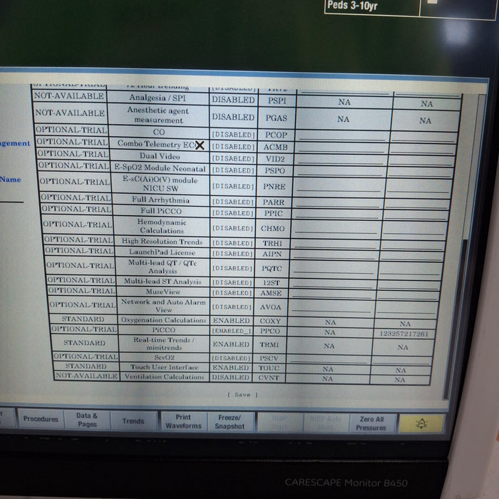 GE Healthcare GE Healthcare Carescape B450 Emergency Care Patient Monitor Patient Monitors reLink Medical