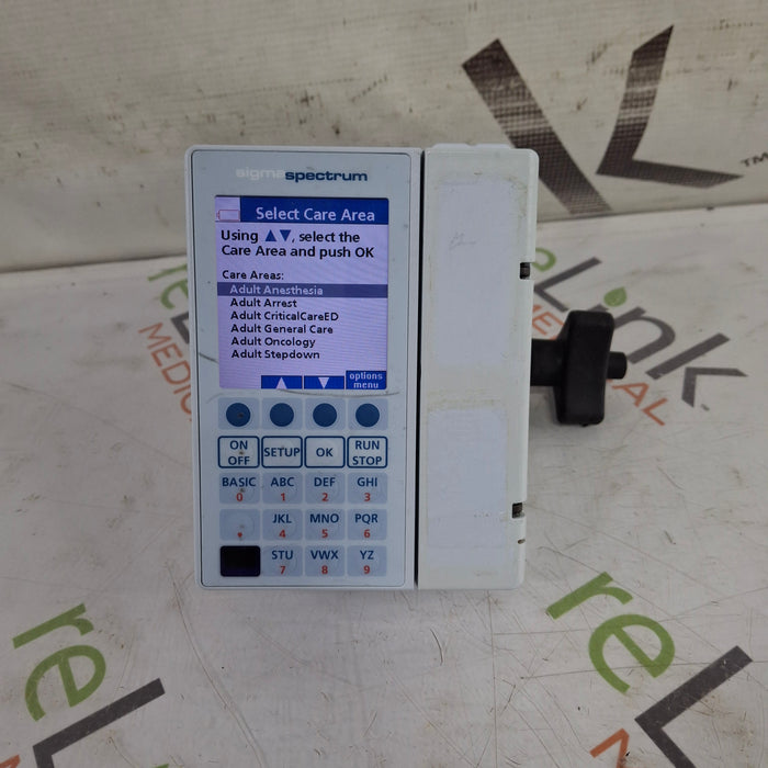 Baxter Baxter Sigma Spectrum 8.00.05 w/o Battery Infusion Pump Infusion Pump reLink Online