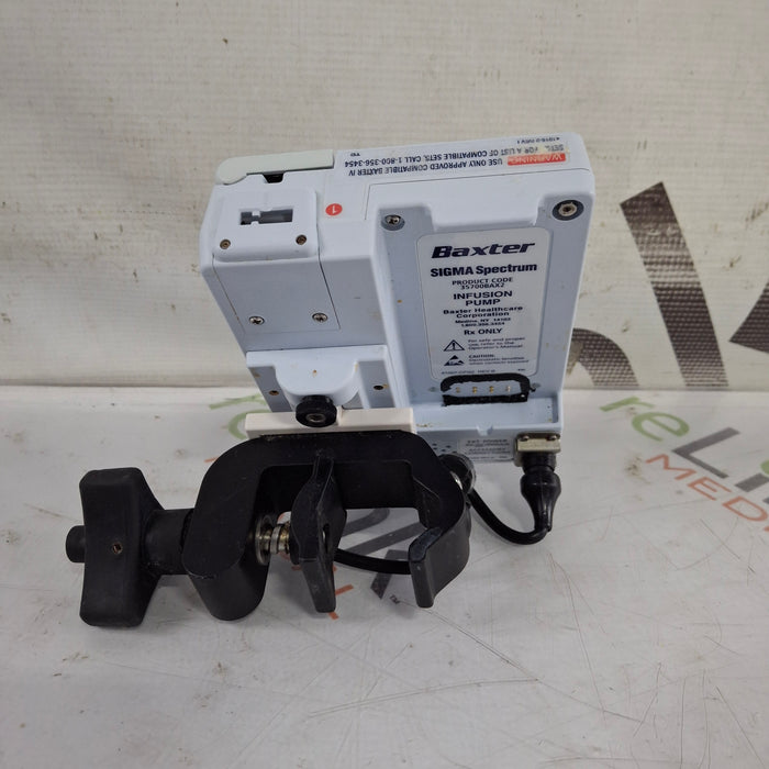 Baxter Baxter Sigma Spectrum 8.00.05 w/o Battery Infusion Pump Infusion Pump reLink Medical
