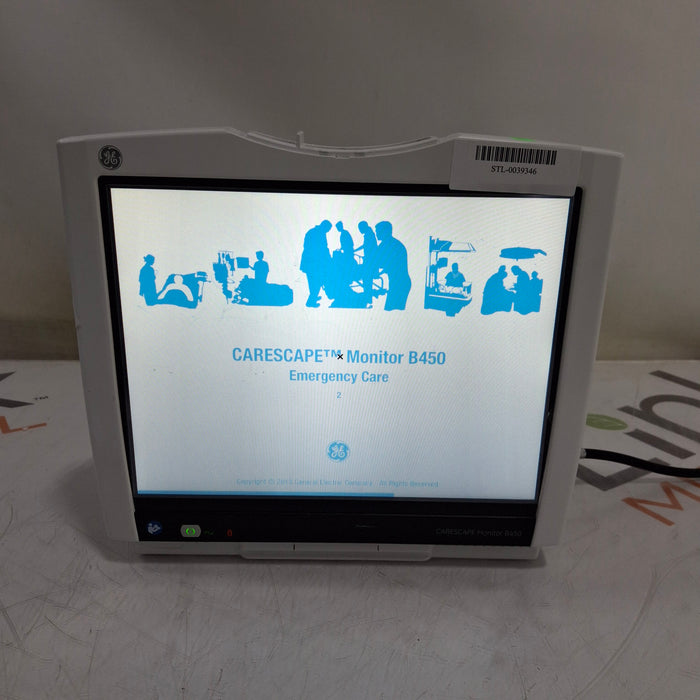 GE Healthcare GE Healthcare Carescape B450 Emergency Care Patient Monitor Patient Monitors reLink Medical