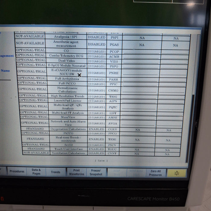 GE Healthcare GE Healthcare Carescape B450 Emergency Care Patient Monitor Patient Monitors reLink Medical