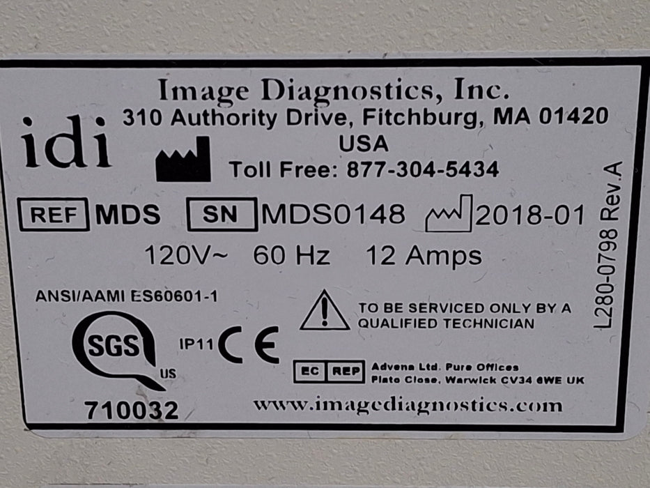 Image Diagnostics Inc. MDS Mobile Surgical Video Monitor System