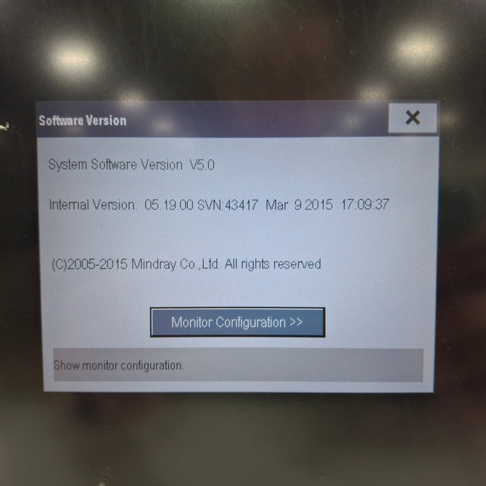 Mindray Mindray Passport 17M Patient Monitor Patient Monitors reLink Medical