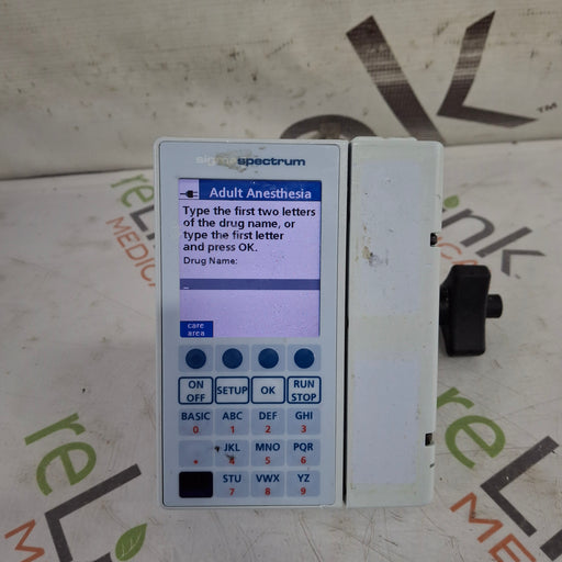 Baxter Baxter Sigma Spectrum 8.00.03 w/o Battery Infusion Pump Infusion Pump reLink Medical