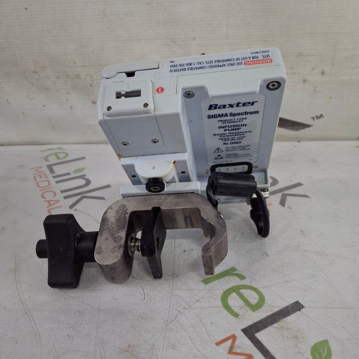 Baxter Baxter Sigma Spectrum 8.00.03 w/o Battery Infusion Pump Infusion Pump reLink Medical