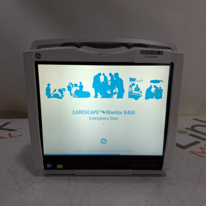 GE Healthcare GE Healthcare Carescape B450 Emergency Care Patient Monitor Patient Monitors reLink Medical