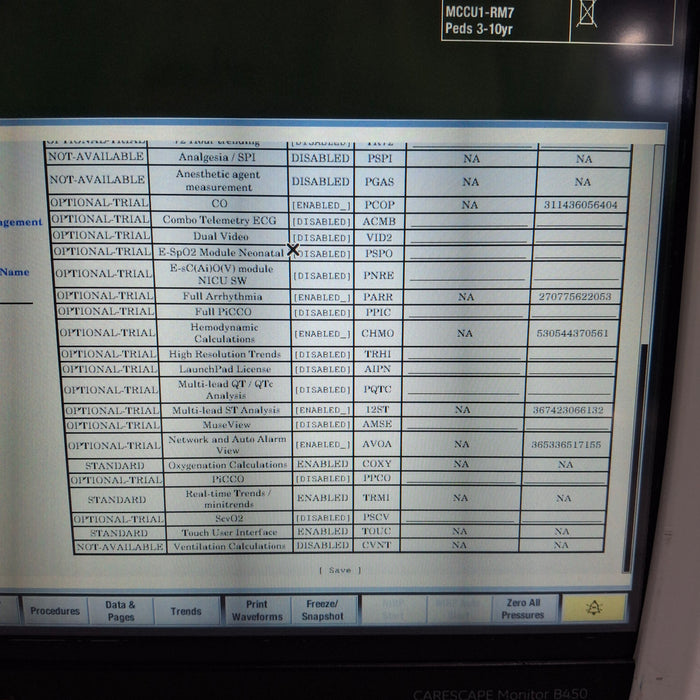 GE Healthcare GE Healthcare Carescape B450 Emergency Care Patient Monitor Patient Monitors reLink Medical