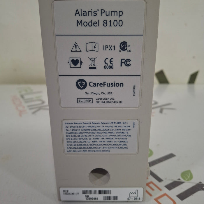 CareFusion Alaris 8100 LVP Infusion Pump Module