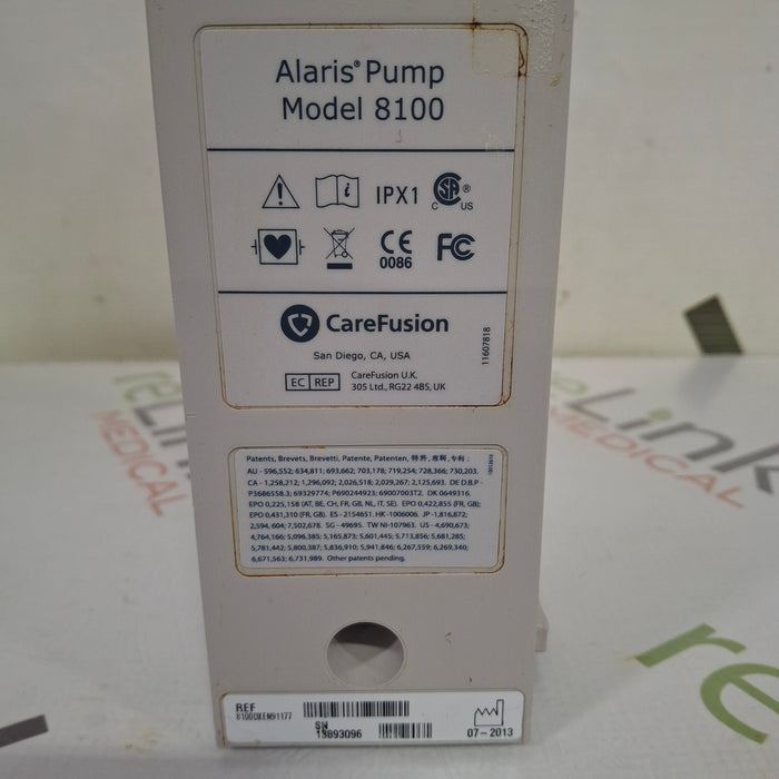 CareFusion Alaris 8100 LVP Infusion Pump Module