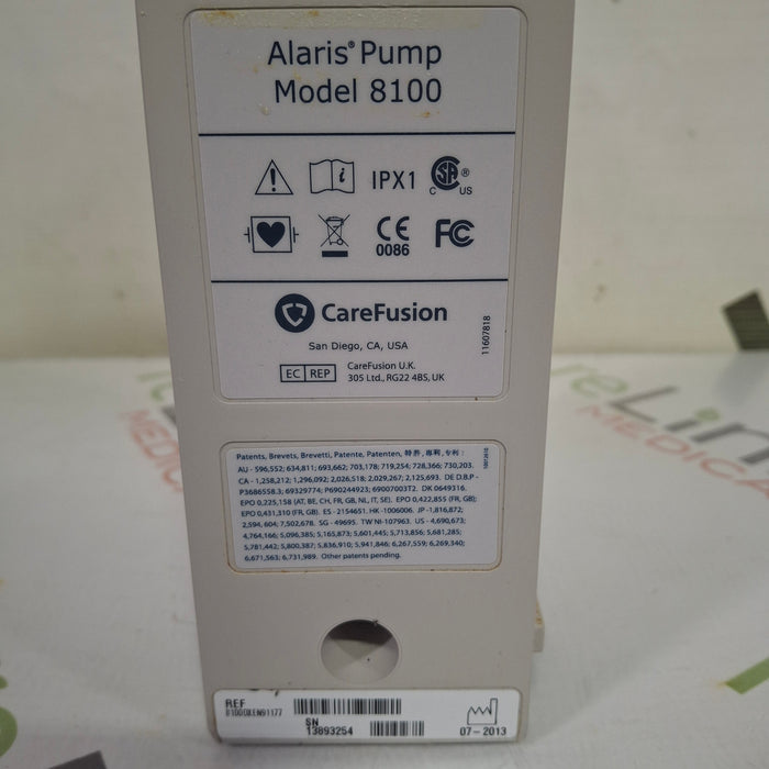 CareFusion Alaris 8100 LVP Infusion Pump Module