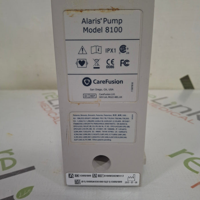 CareFusion Alaris 8100 LVP Infusion Pump Module