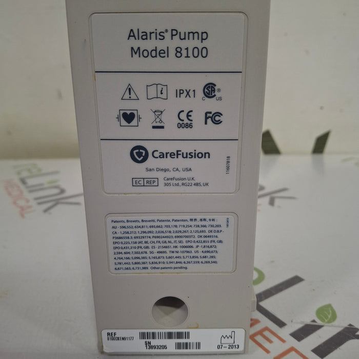 CareFusion Alaris 8100 LVP Infusion Pump Module